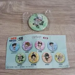 名探偵コナン×くら寿司 缶バッジ 服部平次