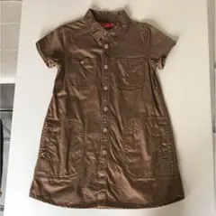 新品☆エックスガール☆シャツワンピ