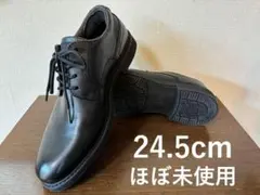 【ほぼ未使用】HAWKINS 本革 防水防滑 ビジネスシューズ24.5cm 3E