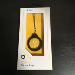 ［未開封］iFace Refletion シリコンリングストラップ　ブラック