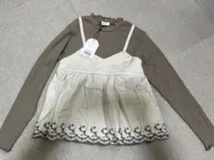 新品☆seraph☆重ね着風トップス(140)