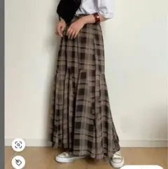インターファクトリー　フレアロングスカートのサムネイル