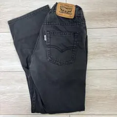 Levi's グレー ストレートデニム 7Y REG