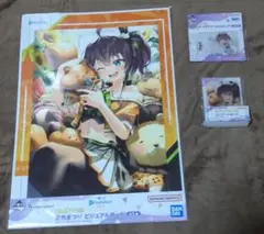 ホロライブ 一番くじ vol.4 【夏色まつり】　ビジュアルボード他　3点セット