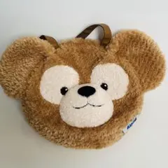 ダッフィー顔型ショルダーバッグ