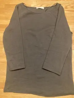 ZARA ブラック 五分袖 Tシャツ