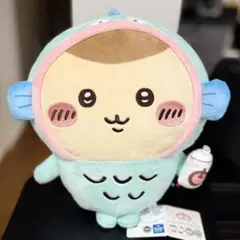 ちいかわ×サンリオ　ハンギョドン×くりまんじゅうBIGぬいぐるみ【新品タグ付き】