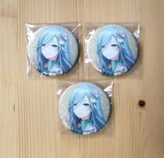 プロセカ グリッター缶バッジ 27B 日野森雫 3点セット 私は、私達は