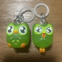 Duolingoデュオめじるしアクセサリー　二個セット