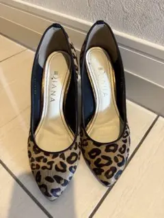 DIANA ヒョウ柄 ハイヒール