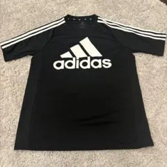 adidas アディダス Tシャツ 黒 S