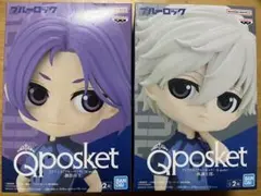 ブルーロック Qposket 御影玲王 凪誠士郎 フィギュア 2種セット