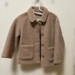 UNIQLO キッズ ボアコートピンク