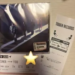 Aぇ! group Runway 通常盤　ボーディングパス　レシート付き