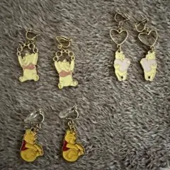 プーさん　イヤリング