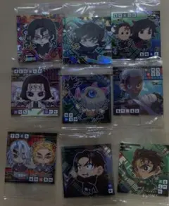 鬼滅の刃　ウエハースシール　スーパーレア　時透無一郎　鬼舞辻無惨　冨岡義勇