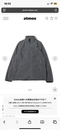 け*ま様 グレー フリースジャケット ジッパーポケット付き