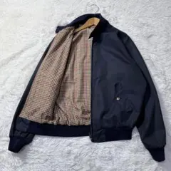 【一枚袖】BARACUTA G9 ハリントンジャケット 38 ネイビーのサムネイル
