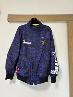 GRANDE サッカー ジャケット／デジカモ柄／Mサイズ／ダブルジップ