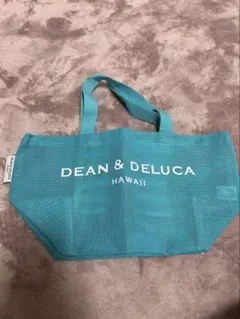 新品★ ディーン＆デルーカ メッシュトートバッグ Sサイズ 　グリーン　ハワイ