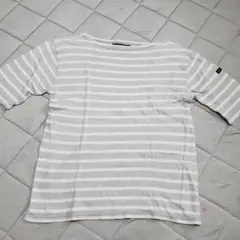 【SAINT JAMES セントジェームス】半袖カットソー　ピリアック　ボーダー