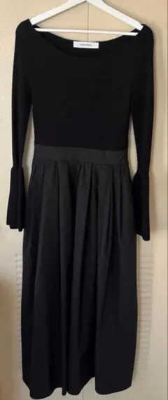 本日限定値下げ　新品タグ付き　 ラグナムーン　 ドッキングタフタニットワンピース