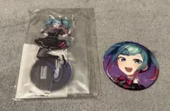 プロジェクトセカイ　アクリルスタンド、缶バッジセット　初音ミク