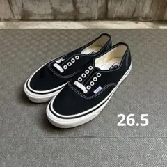 【新品】Vans Anaheim authentic 44DX 黒26.5