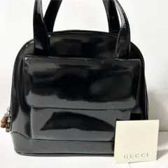 a2199 GUCCI【グッチ】バンブー GG柄 トートバッグ キャンバス - メルカリ