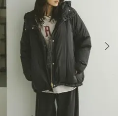 GLOBAL WORK ダウン　黒