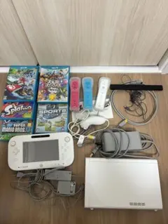 Wii U 本体 ゲームソフト付き(5本)