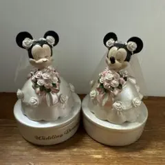 【最終値下げ】ミッキー ウェディングドール 2体セット