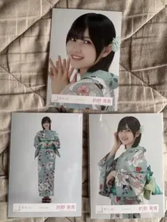 櫻坂46 的野美青 直筆サイン入り生写真 2025年 浴衣 櫻坂46 的野美青 2025年浴衣 生写真 - メルカリ