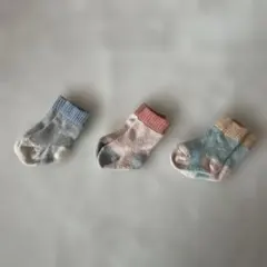 ベビー靴下 3足セット　6〜12M