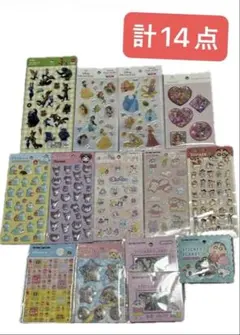 シール　サンリオ　ディズニー　ほっぺちゃん　クレヨンしんちゃん　まとめ売り