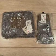 ユニクロ　アニヤハインドマーチ　マフラー＆手袋2点セット