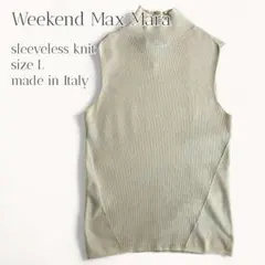 WEEKEND Max Mara レディース ノースリーブニット L アイボリーのサムネイル