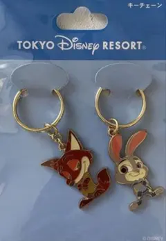 ズートピア キーチェーン ニック ジュディ ディズニー ぬいぐるみ くじ