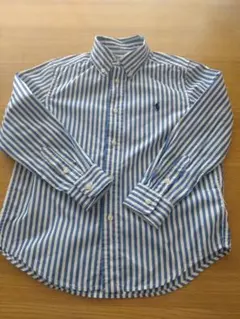 Polo Ralph Lauren Kids ストライプ長袖シャツ/120cm