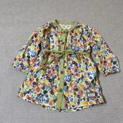 美品❗️90. CHIP TRIP 花柄 長袖ワンピース