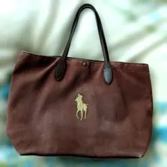 Ralph Lauren✧ラルフローレン　トートバッグ　ブラウンA4サイズ可
