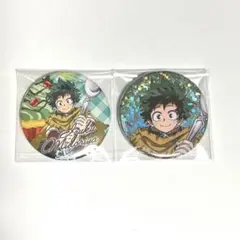 ヒロアカ　緑谷出久　第2回　雄英高校オープンスクール　缶バッジ　カップケーキ