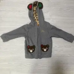 ミキハウス　パーカー　90センチ