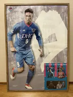 ピグレット　サガン鳥栖　フェルナンドトーレスサイン　額縁2枚セット ピグレット様専用 サガン鳥栖 フェルナンドトーレスサイン 額縁2枚