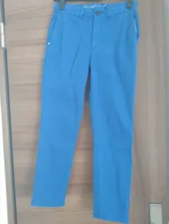 D.M.G. 青 テーパードパンツ 日本製