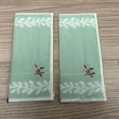 馬　タオルハンカチ　2枚