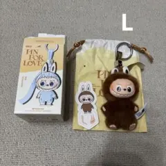 【L】POPMARTラブブ PINFORLOVE イニシャル