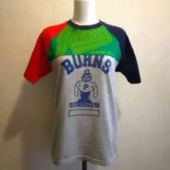 【third wave】マルチカラー Tシャツ ラグランスリーブ Mサイズ