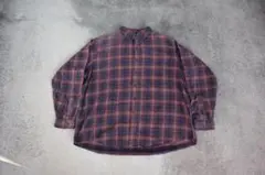 【アメリカ製】 90s L.L.Bean チェックネルシャツ