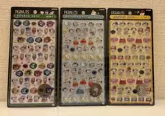 ボンボンドロップシールmini　スヌーピー　3枚セット